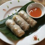Steamed spring rolls