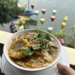Vegetarian noodles soup- phở chay